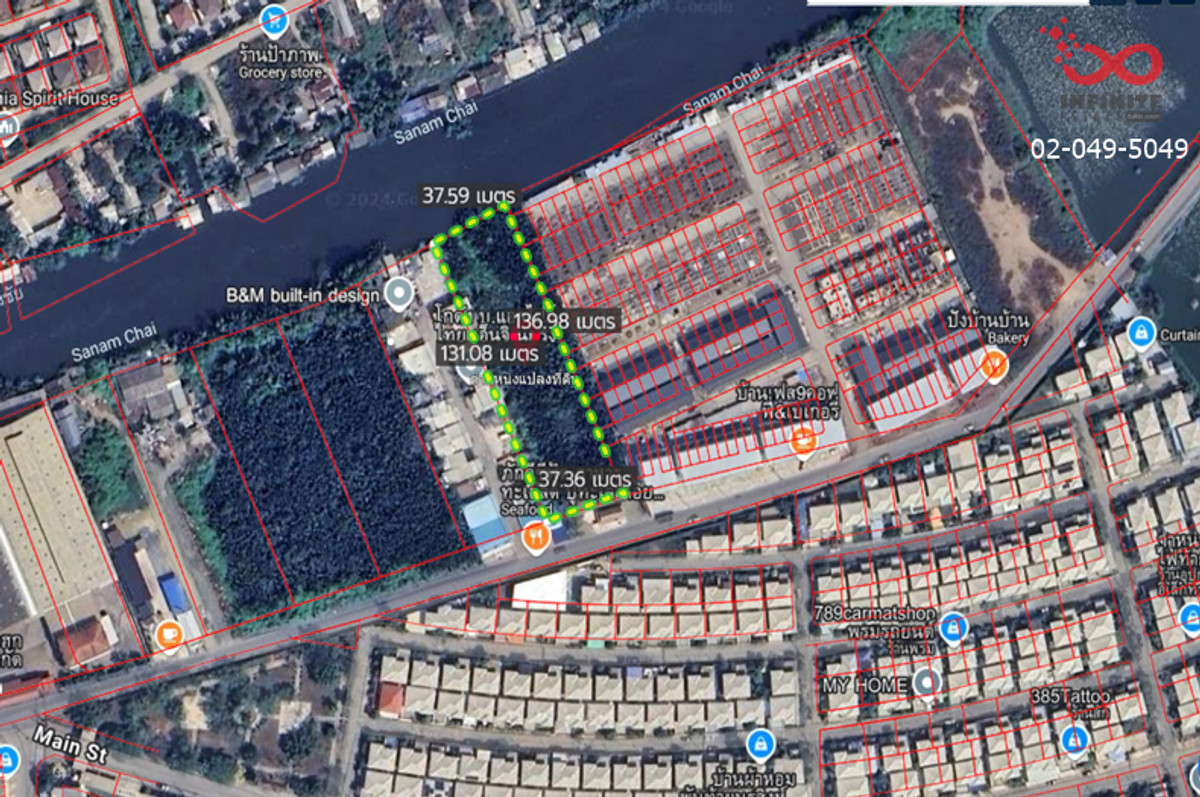 Land for sale, 3 rai, next to the road, Soi Samae Dam, Phanthai Norasing - Samut Sakhon. – รูปที่ 4