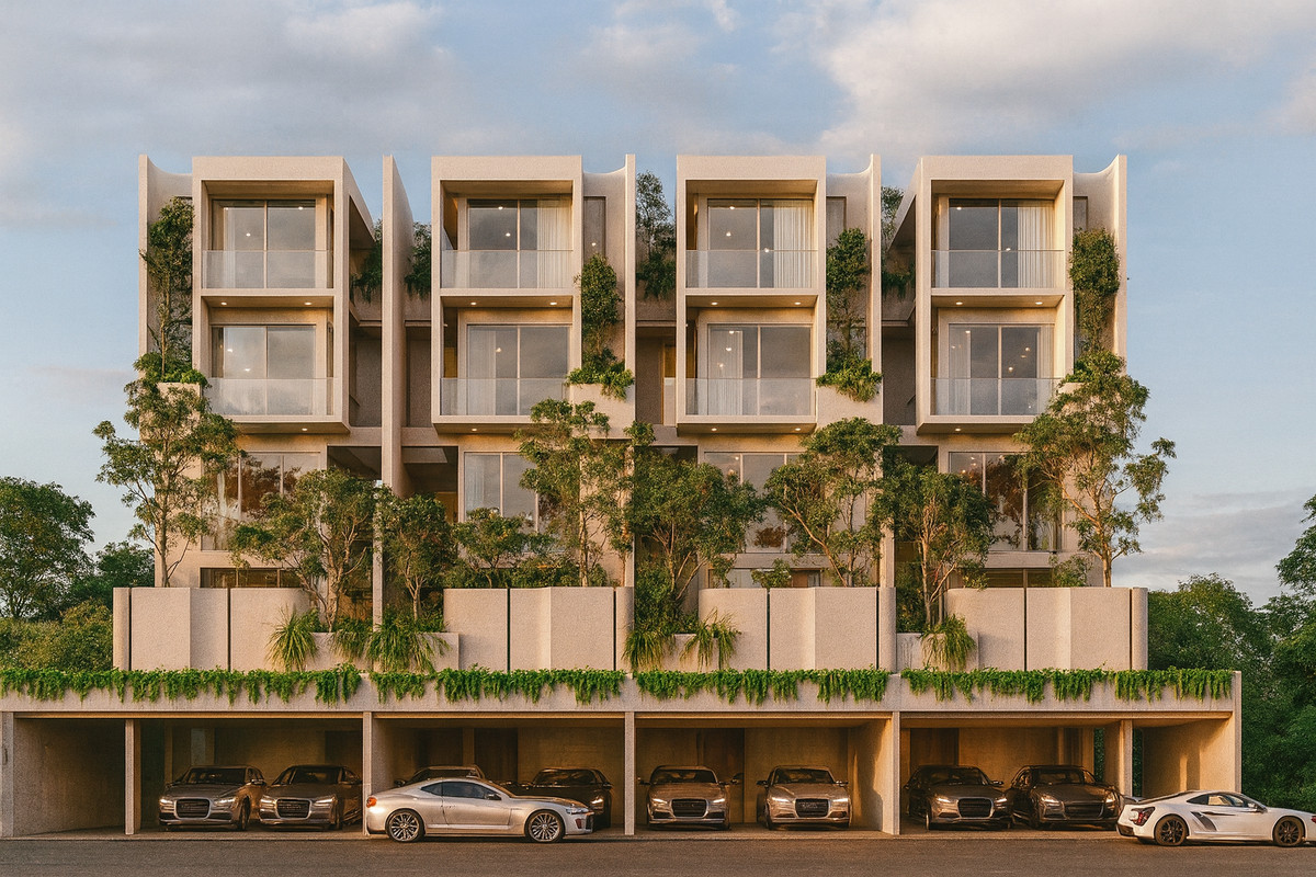 Townhome Ekkamai Thonglor, 5 floors, 5 bedrooms, 6 bathrooms, swimming pool, elevator, 4 parking spaces, newly built, starting at 31.9 million baht.
