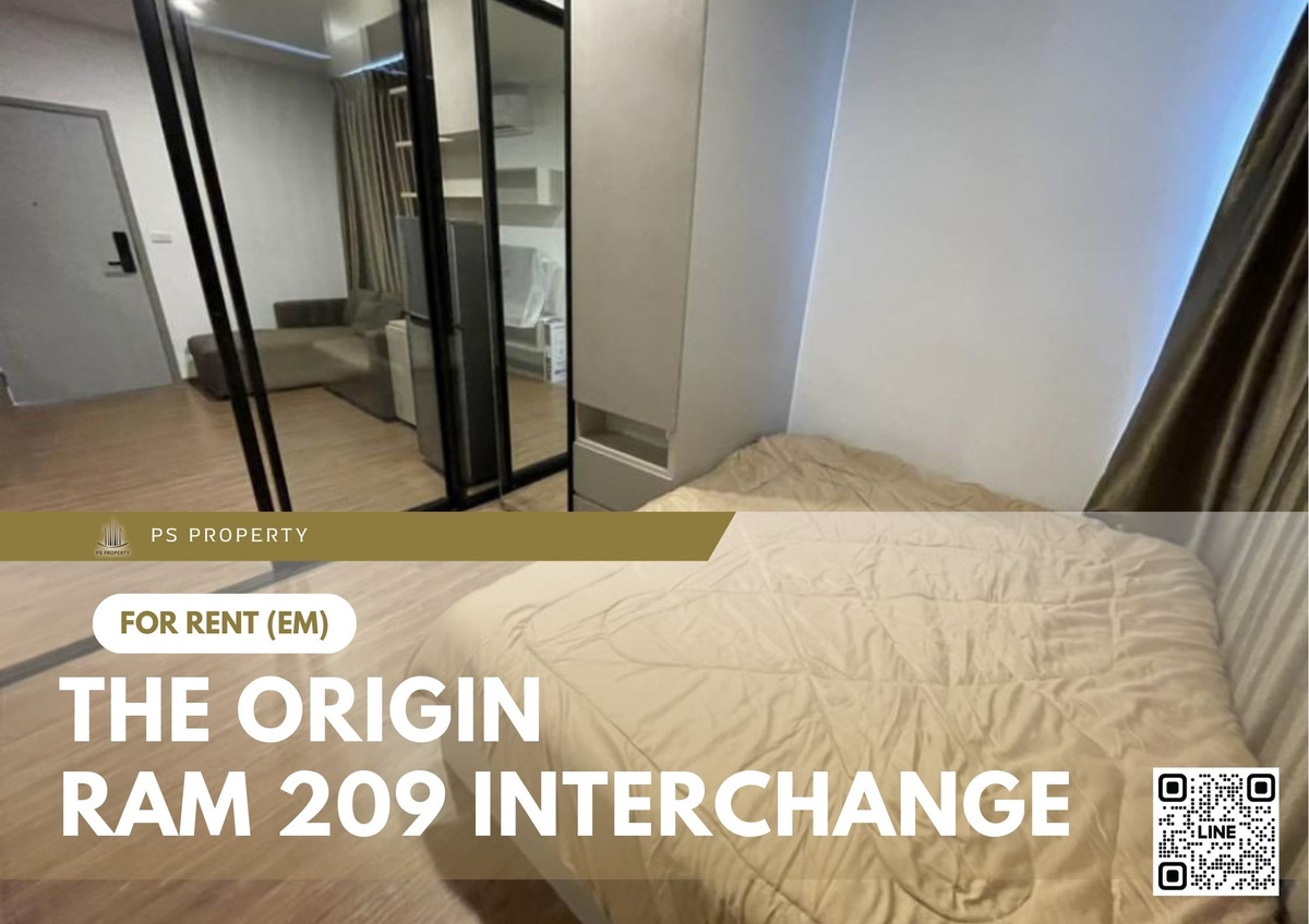 For rent 📍 The Origin Ram 209 Interchange 📍 Fully furnished and equipped, near MRT Minburi For rent 📍 The Origin Ram 209 Interchange 📍 Fully furnished and equipped, near MRT Minburi
