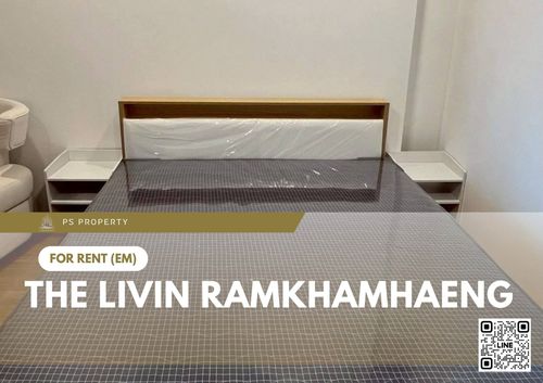 ให้เช่า ✨ The Livin Ramkhamhaeng ✨ ใกล้ MRT Interchange ลำสาลี เฟอร์นิเจอร์ และ เครื่องใช้ไฟฟ้าครบ 
