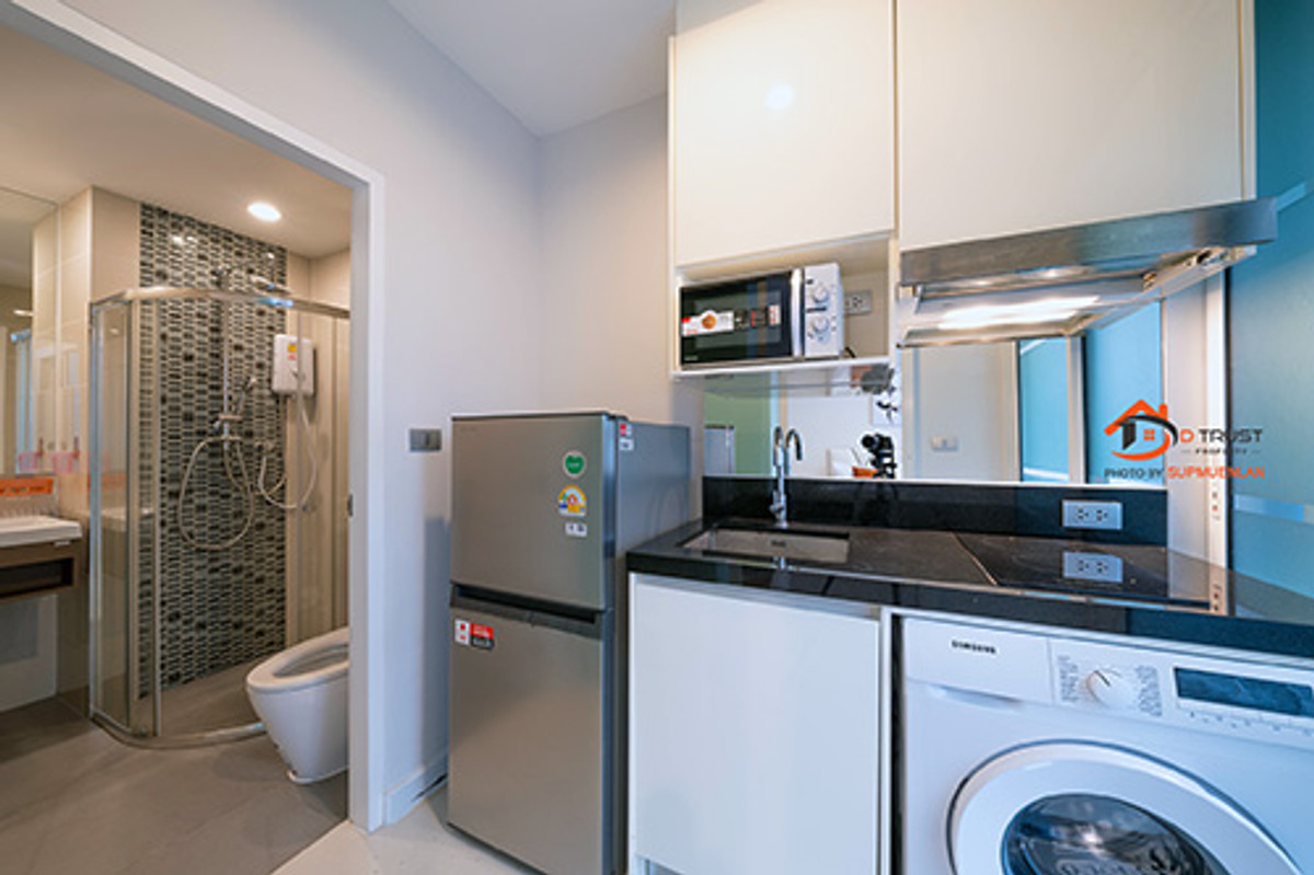 ให้เช่า คอนโด THE SKY SUKHUMVIT ใกล้ BTS อุดมสุข ห้องมุม ชั้น 1 มีเฟอร์ฯครบ – รูปที่ 4