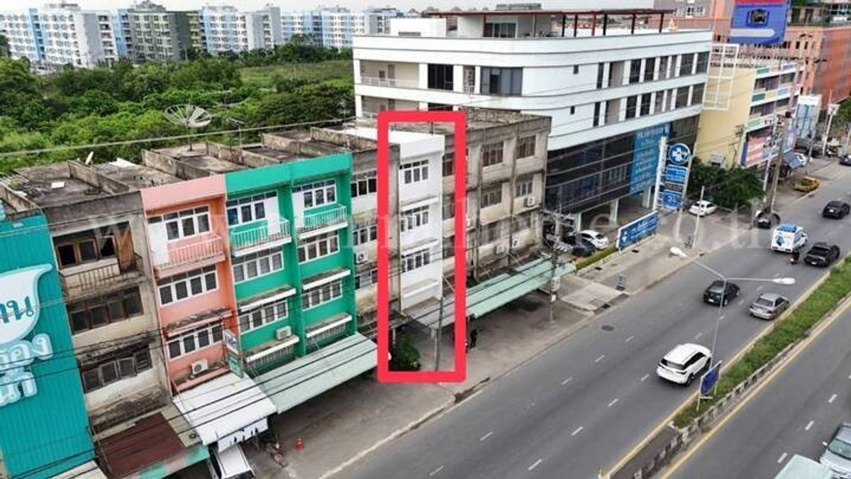 อาคารพาณิชย์ 4 ชั้น แยกปากเกร็ด นนทบุรี ทำเลดี ราคาถูก – รูปที่ 2