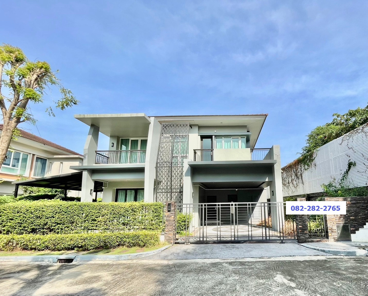 Corner house, 86 sq m, 3 bedrooms, 3 bathrooms, 2-story detached house, The City Ratchaphruek, Charan 13. Corner house, 86 sq m, 3 bedrooms, 3 bathrooms, 2-story detached house, The City Ratchaphruek, Charan 13.