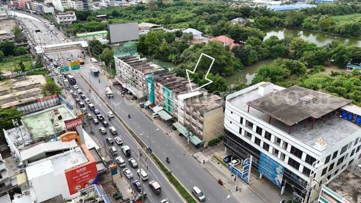 อาคารพาณิชย์ 4 ชั้น แยกปากเกร็ด นนทบุรี ทำเลดี ราคาถูก – รูปที่ 4