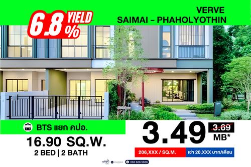 💥 Lowest price in the project! Brand-new townhouse, never lived in, move-in ready! *Free furniture + electrical appliances 📞: 065-626-5636