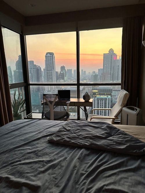 ST421 ขายคอนโด High Floor วิวเจ้าพระยา ทำเลสาทรตัวจริง The Address Sathorn 12