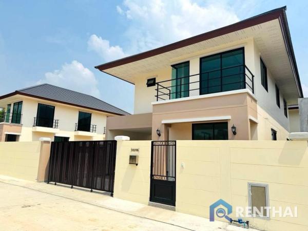 บ้านสร้างใหม่โซนพัทยาตะวันออก ส่วนกลางครบครัน