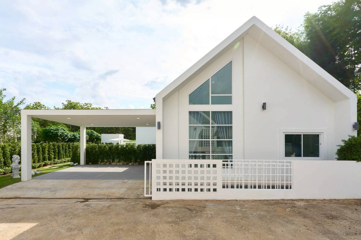 Newly built pool villa for sale, 3 bedrooms, 3 bathrooms, Maejo University area. With built-in furniture throughout SW002437 – รูปที่ 2