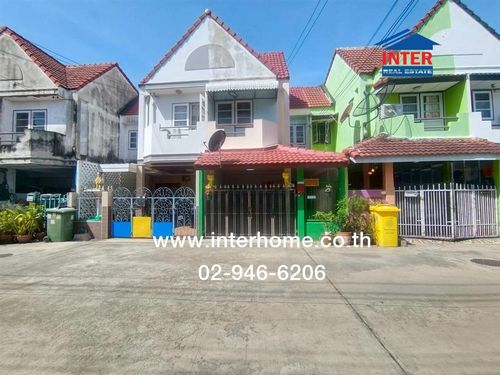 Townhouse, 2 floors, 24.5 sq m, Charoensap Village. Near Mega Bangna Soi Theparak 114, Theparak Road, Khlong Khut Road, Mueang Samut Prakan, Samut Prakan