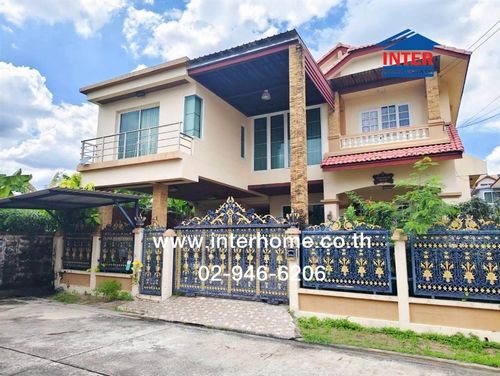 บ้านเดี่ยว 2 ชั้น 77 ตร.ว. หมู่บ้านเบญจรงค์ รามคำแหง178 ใกล้โรงเรียนนานาชาติร่วมฤดี ซอยรามคำแหง178 ถนนรามคำแหง ถนนร่มเกล้า เขตมีนบุรี กรุงเทพมหานคร