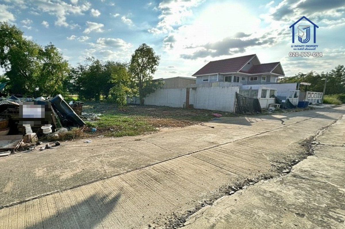 Land for sale, 50 square wah, Soi Khlong Ha West 73, Liap Khlong Ha Road. Near Alpine Golf Course, Pathum Thani – รูปที่ 2