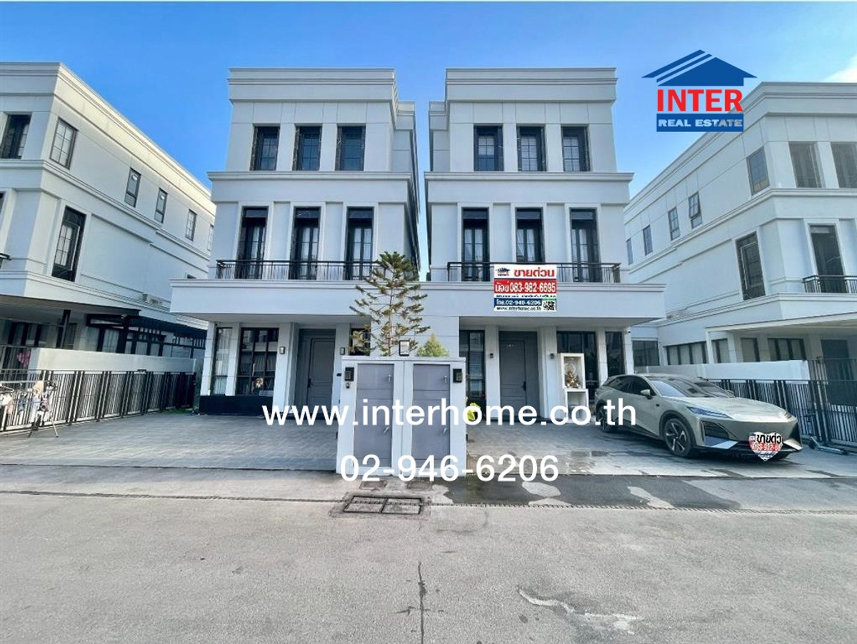 บ้านเเฝด 3 ชั้น 42.2 ตร.ว. หมู่บ้านอีตันเรสซิเด้นซ์ เกษตรนวมินทร์- รามอินทรา ซอยรามอินทรา62 ถนนรามอินทรา ถนนเกษตรนวมินทร์ เขตคันนายาว กรุงเทพมหานคร – รูปที่ 2