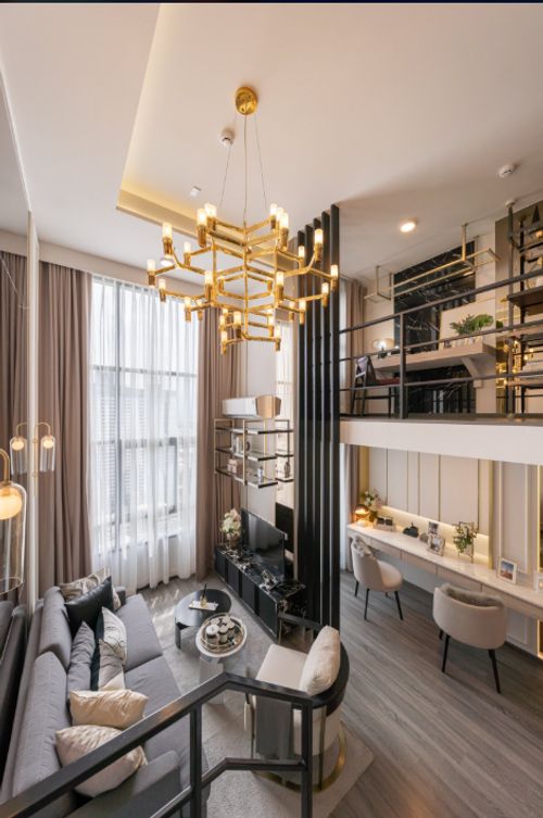 💰 Best value! Discount up to 850,000 baht! 1 Bed Hybrid next to the train station! Best price in the project! 🚇✨📞: 065-626-5636