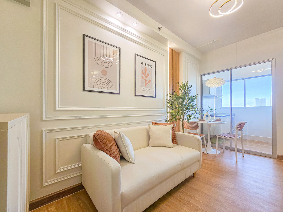 K-6674 Beautiful room, newly decorated, open view, ready to move in, City Home Srinakarin, near Sikarin Hospital. K-6674 Beautiful room, newly decorated, open view, ready to move in, City Home Srinakarin, near Sikarin Hospital.