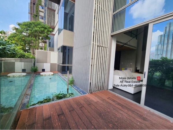 𝐅𝐎𝐑 𝐒𝐀𝐋𝐄‼️ 🐶🐱 𝐃𝐔𝐏𝐋𝐄𝐗 + 𝐏𝐑𝐈𝐕𝐀𝐓𝐄 𝐏𝐎𝐎𝐋 🏊🏻‍♀️ (1 Bed 110 Sqm) 20.2 MB Pet Friendly | 5 Mins Walk to BTS Thong Lo