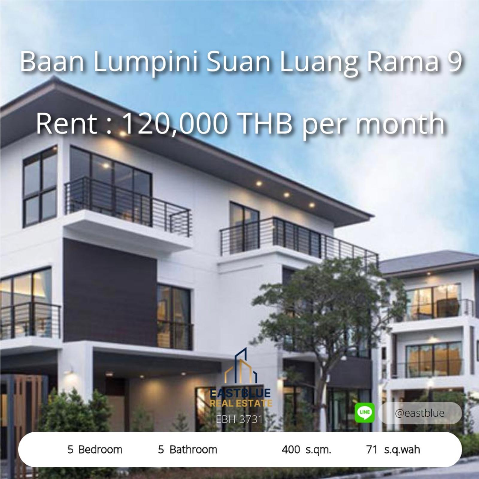 Luxurious 5-Bed Modern Home Near Suan Luang Rama 9
Spacious 3-Story House with Pool & Gym Rental 120K THB
Exclusive 3-Story Villa in Baan Lumpini Suan Luang
5 Beds, Private Garden & High-End Amenities for Rent 0642748883 Luxurious 5-Bed Modern Home Near Suan Luang Rama 9
Spacious 3-Story House with Pool & Gym Rental 120K THB
Exclusive 3-Story Villa in Baan Lumpini Suan Luang
5 Beds, Private Garden & High-End Amenities for Rent 0642748883
