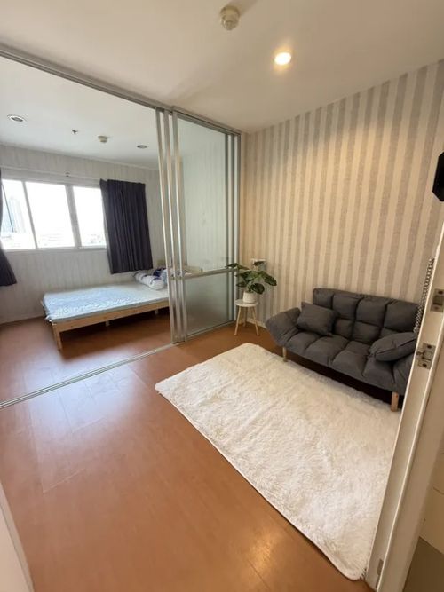 K-6671 Newly renovated room, ready to move in, LPN Condo Mega Bangna, near IKEA Bangna.