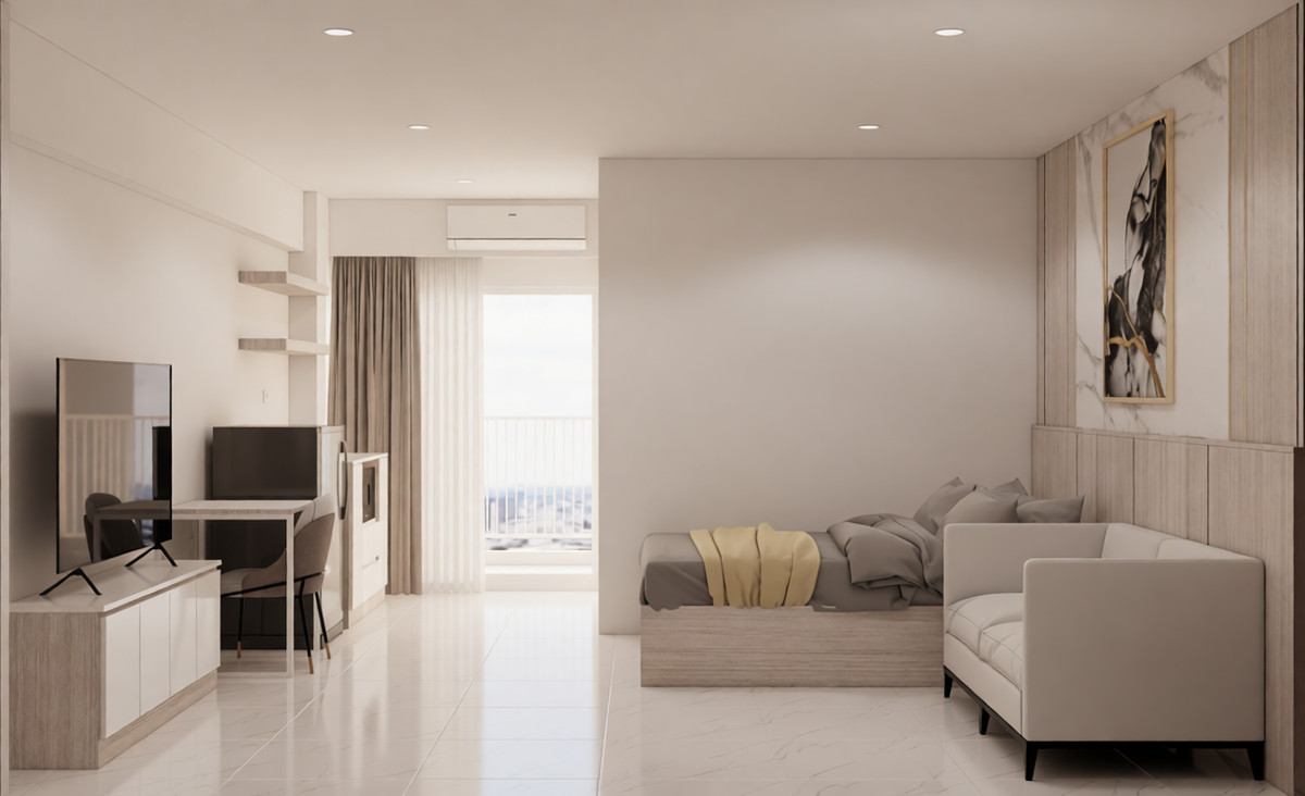 🔥 Condo “money left“ Use the rent to pay in installments! For sale with tenant 6,000/month (Baan Suan Palm Chaengwattana) Newly decorated, Luxury, most beautiful in the building.