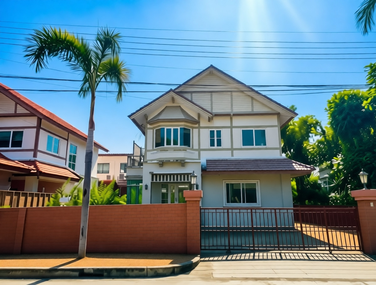 🔥 9.9 million, cheapest in the village! Laddarom Village, Ratchaphruek - Rattanathibet 2 (81.9 sq m.), large house, good structure (sold as is/cheaper 3-4 million than the market) 🔥 9.9 million, cheapest in the village! Laddarom Village, Ratchaphruek - Rattanathibet 2 (81.9 sq m.), large house, good structure (sold as is/cheaper 3-4 million than the market)