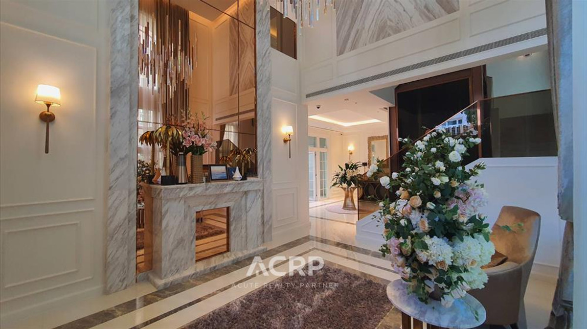 Luxury house for sale, Showhouse 3 floors with elevator, Prasert Manukit Road. Along Ramintra Expressway – รูปที่ 3