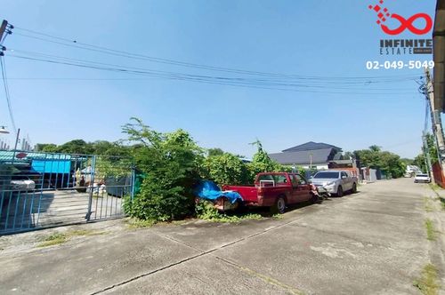 Land for sale, 203 sq m, Soi Thet Thai 91, Bang Wa, Phasi Charoen, corner plot, already filled.