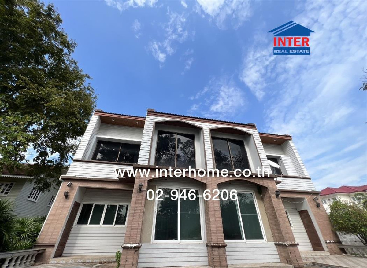 Land + 2 houses, 302 sq m, Mueang Ake Village. Near Rangsit University Soi Ek Thaksin 4, Phahonyothin Road, Kamphaeng Phet 6 Road, Ek Thaksin Road, Mueang Pathum Thani, Pathum Thani – รูปที่ 3