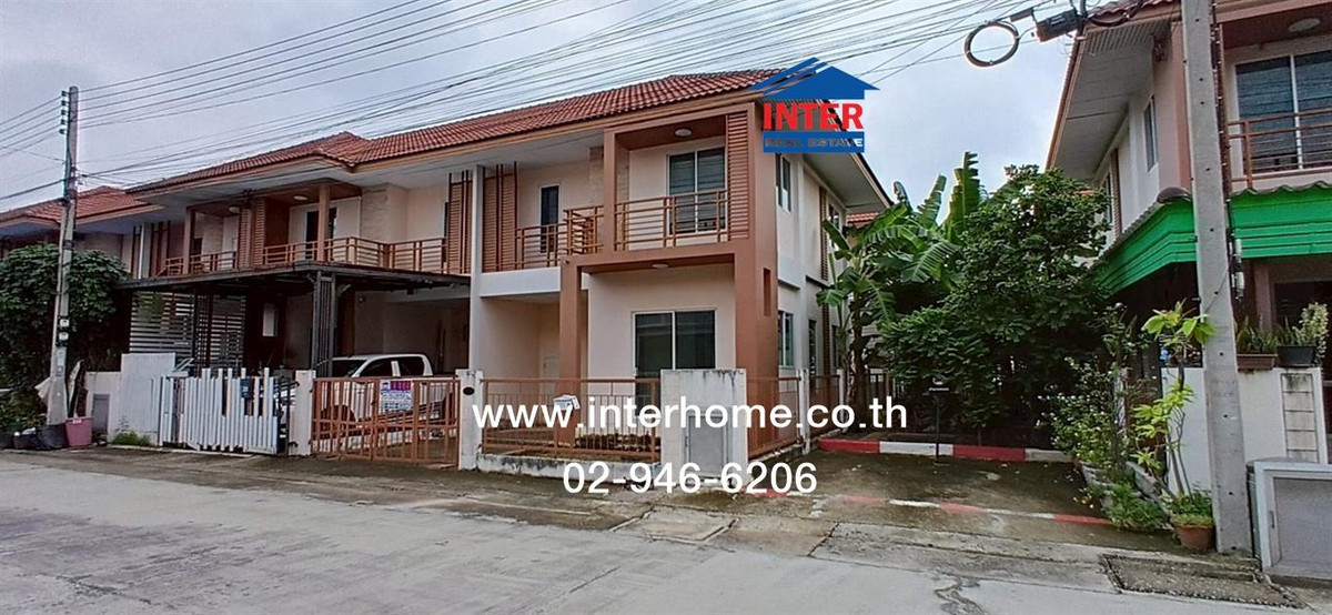 Townhome, 2 floors, 25.3 sq m, I Leaf Town Village, Lam Luk Ka, Khlong 3, Soi Chonlamark Phijan. Along Khlong 3 Road, Lam Luk Ka Road, Lam Luk Ka, Pathum Thani – รูปที่ 2