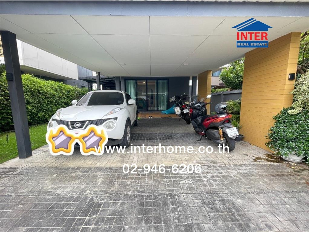 บ้านเดี่ยว 2 ชั้น 62 ตร.ว. หมู่บ้านศิรินทราร่มเกล้า เฟส2 ซอยร่มเกล้า19/7 ถนนร่มเกล้า ถนนรามคำแหง เขตลาดกระบัง กรุงเทพมหานคร – รูปที่ 2