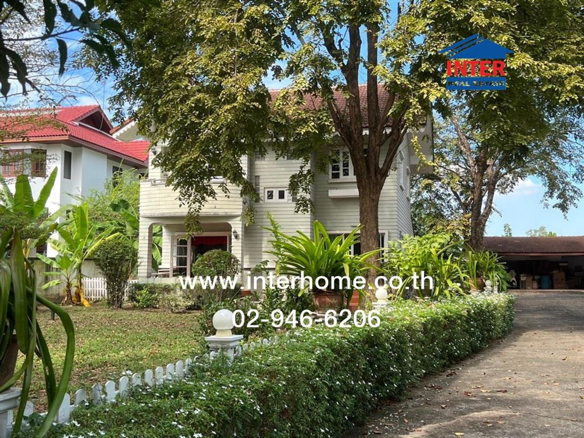 Land + 2 houses, 599 sq m, Mueang Ake Village. Near Rangsit University Soi Ek Thaksin 4, Phahonyothin Road, Kamphaeng Phet 6 Road, Ek Thaksin Road, Mueang Pathum Thani, Pathum Thani – รูปที่ 3