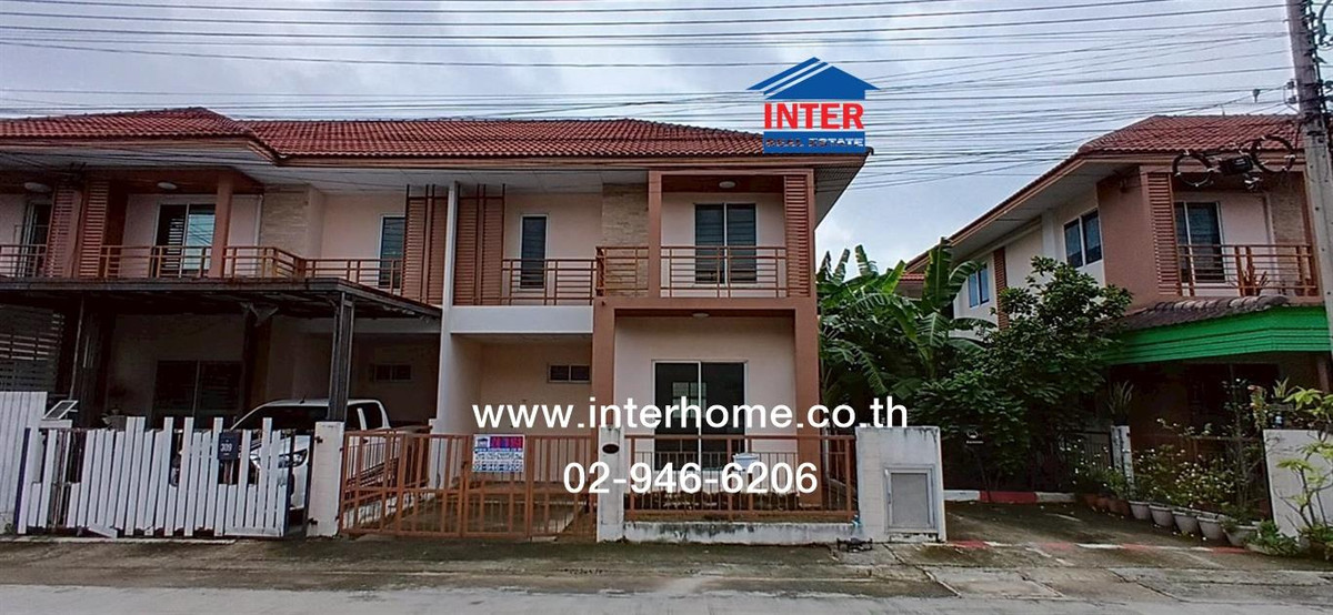 Townhome, 2 floors, 25.3 sq m, I Leaf Town Village, Lam Luk Ka, Khlong 3, Soi Chonlamark Phijan. Along Khlong 3 Road, Lam Luk Ka Road, Lam Luk Ka, Pathum Thani – รูปที่ 3