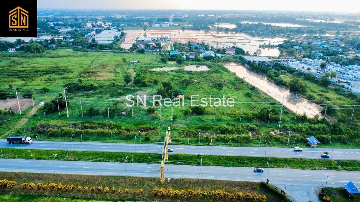 ขายที่ดิน 20 ไร่ ติดถนนใหญ่ ปทุม-สามโคก-เสนา  – รูปที่ 2