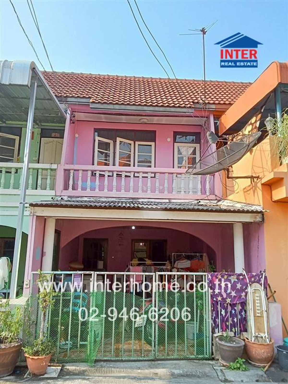 Townhouse, 2 floors, 18 sq m, Ruamjai Village, Soi Ruamjai 3, Pathum Thani-Bang Len Road. Bang Pho Nuea Canal Road, Sam Khok, Pathum Thani