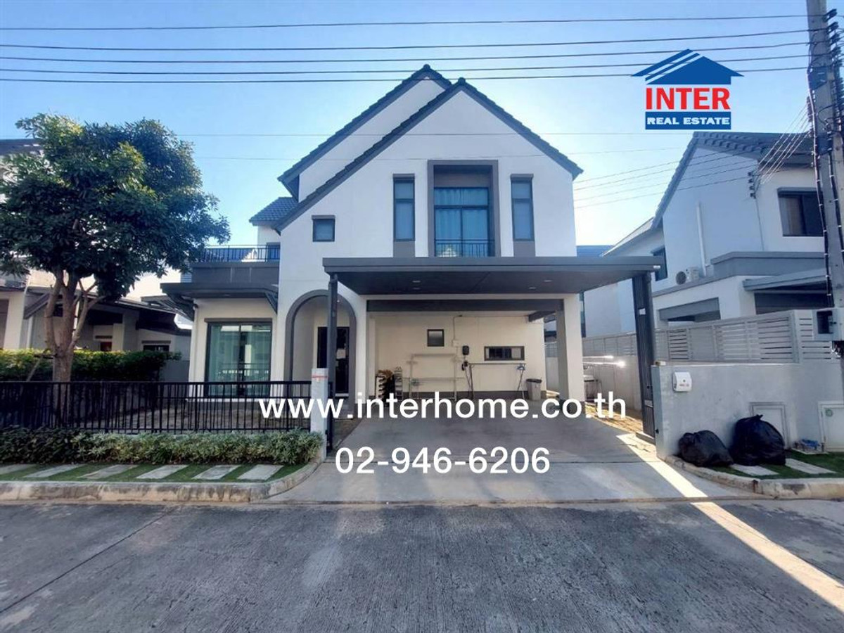 บ้านเดี่ยว 2 ชั้น 50.9 ตร.ว. หมู่บ้านสราญสิริ บางนา ใกล้โลตัส บางบ่อ ถนนรัตนราช (เลี่ยงเมืองบางบ่อ) ถนนบางนา-ตราด บางเสาธง สมุทรปราการ – รูปที่ 2