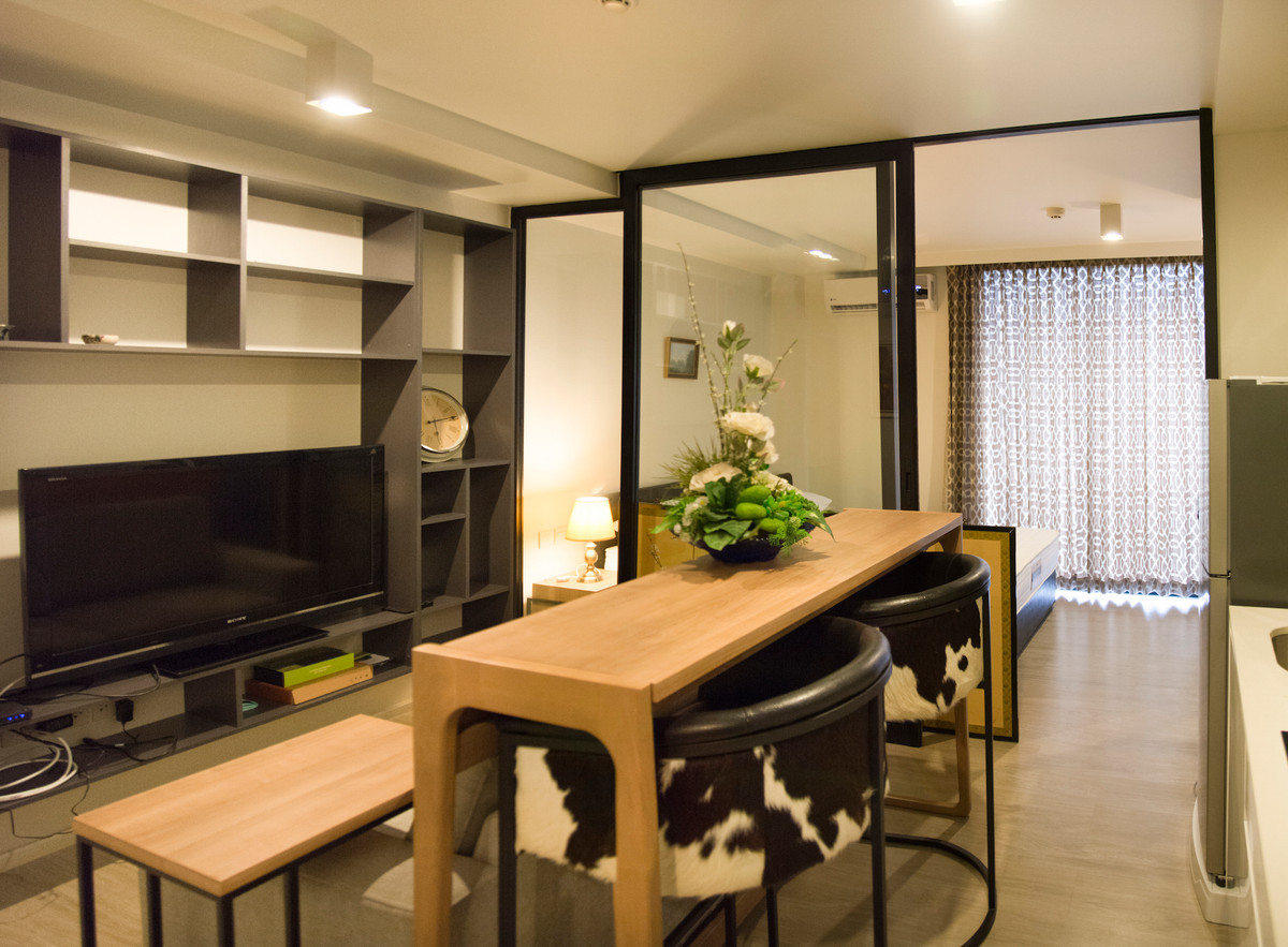 (รับco-agent) คอนโด 1 ห้องนอน 1 ห้องน้ำ วิวไม่บล็อค รับสัตว์เลี้ยง – รูปที่ 2