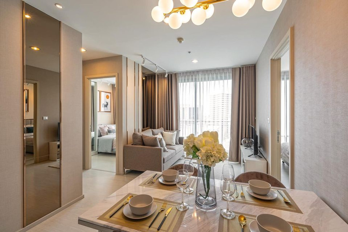 For sale Rhythm Sukhumvit 42 พร้อมอยู่ 2 ห้องนอน ตกแต่งใหม่ ไม่เคยอยู่ SW000153 – รูปที่ 3