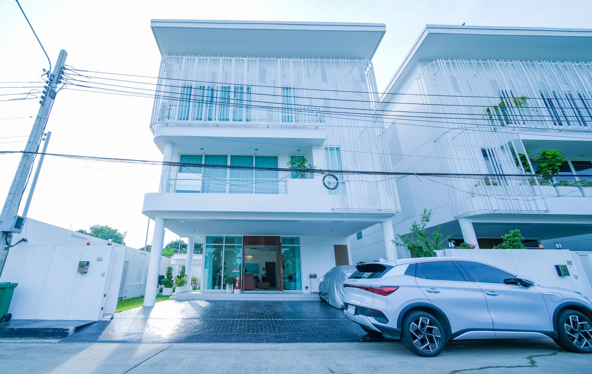 Brand new detached luxury villa for sale in the RAMA9 area of ​​Bangkok! – รูปที่ 4
