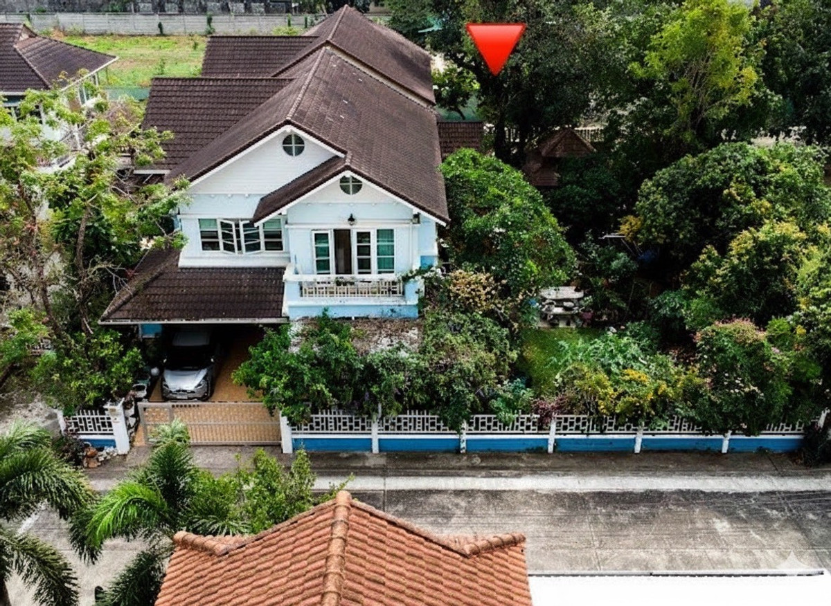 หลังมุมติดสวนส่วนกลาง!!! ขายบ้านเดี่ยว โครงการบ้านสวนเอกสยาม หลังมุมพื้นที่ 101 ตารางวา ในพุทธมณฑลสาย2 ซอย7 ทำเลดีมาก เดินทางสะดวกห่างจากต้นซอยเพียง 850 เมตร บรรยากาศร่มรื่น ราคาพิเศษ!! – รูปที่ 3