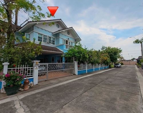 หลังมุมติดสวนส่วนกลาง!!! ขายบ้านเดี่ยว โครงการบ้านสวนเอกสยาม หลังมุมพื้นที่ 101 ตารางวา ในพุทธมณฑลสาย2 ซอย7 ทำเลดีมาก เดินทางสะดวกห่างจากต้นซอยเพียง 850 เมตร บรรยากาศร่มรื่น ราคาพิเศษ!!