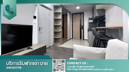For sale OKA HAUS Sukhumvit 36 ห้องสวยพร้อมอยู่ มี shuttle bus บริการ SW001778