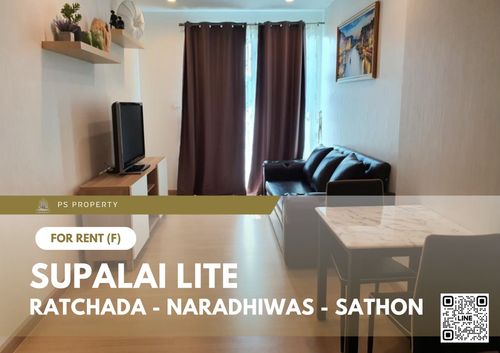 ให้เช่า ✨ Supalai Lite Ratchada - Naradhiwas - Sathon ✨ เฟอร์นิเจอร์ และ เครื่องใช้ไฟฟ้าครบ 