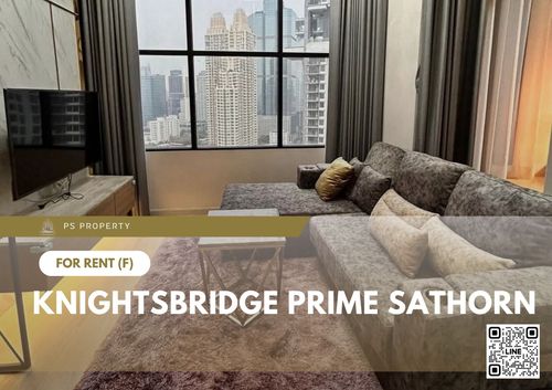ให้เช่า 📍 Knightsbridge Prime Sathorn 📍 เฟอร์นิเจอร์ และ เครื่องใช้ไฟฟ้าครบ ใกล้ BTS ช่องนนทรี