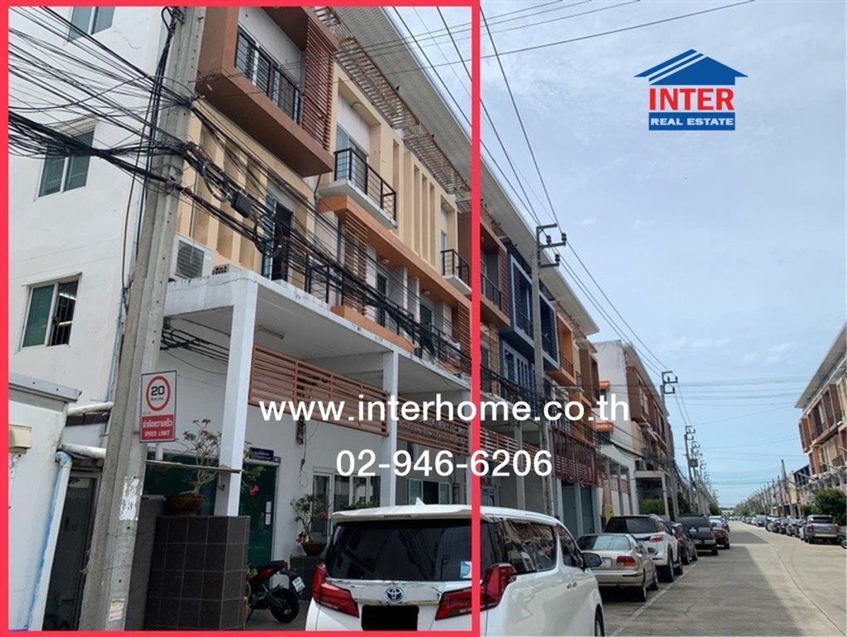 โฮมออฟฟิศ 4 ชั้น 43.4 ตร.ว. หมู่บ้านอาร์เคพาร์ค รามอินทรา-คู้บอน ใกล้ซาฟารีเวิลด์ ซอยเลียบคลองสอง24 (ซอย6) ถนนรามอินทรา ถนนเลียบคลองสอง เขตคลองสามวา กรุงเทพมหานคร – รูปที่ 2
