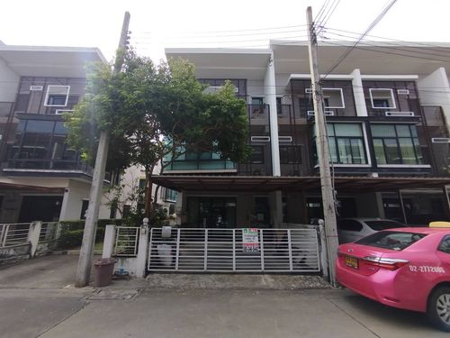 3-story townhouse for sale, Town Plus X Village, Prachachuen, 24 sq m.