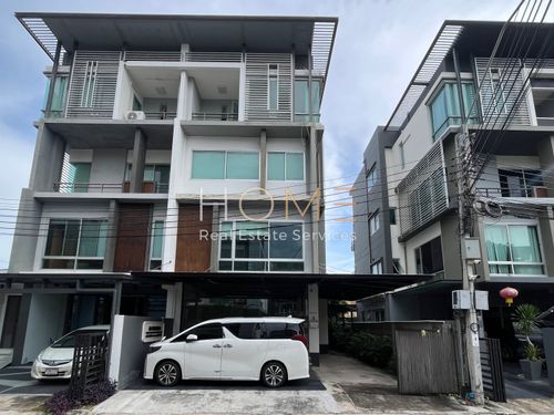 โฮมออฟฟิศ บี สแควร์ พระราม 9 - เหม่งจ๋าย / 4 ชั้น (ให้เช่า), B-Square Rama 9 - Mengjai / 4 Storey (FOR RENT) TPM138
