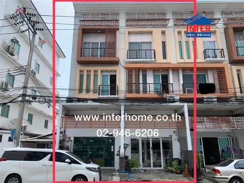 Home office, 4 floors, 43.4 sq m, RK Park Village. Ramintra-Khubon Near Safari World Soi Liab Khlong Song 24 (Soi 6), Ramintra Road, Liab Khlong Song Road, Khlong Sam Wa District, Bangkok