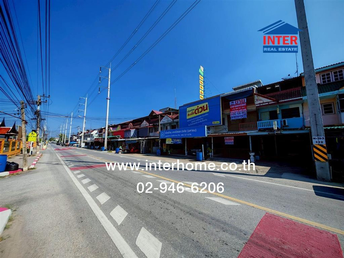 อาคารพาณิชย์ 3 ชั้น 32.7 ตร.ว. อาคารพาณิชย์ ซอยวัดปรีดาราม ใกล้เมืองไทยแคปปิตอล ถนนโพธิ์ช่อ นครปฐม ถนนชนบท5003 สามพราน นครปฐม – รูปที่ 2