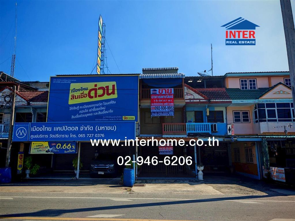 อาคารพาณิชย์ 3 ชั้น 32.7 ตร.ว. อาคารพาณิชย์ ซอยวัดปรีดาราม ใกล้เมืองไทยแคปปิตอล ถนนโพธิ์ช่อ นครปฐม ถนนชนบท5003 สามพราน นครปฐม อาคารพาณิชย์ 3 ชั้น 32.7 ตร.ว. อาคารพาณิชย์ ซอยวัดปรีดาราม ใกล้เมืองไทยแคปปิตอล ถนนโพธิ์ช่อ นครปฐม ถนนชนบท5003 สามพราน นครปฐม