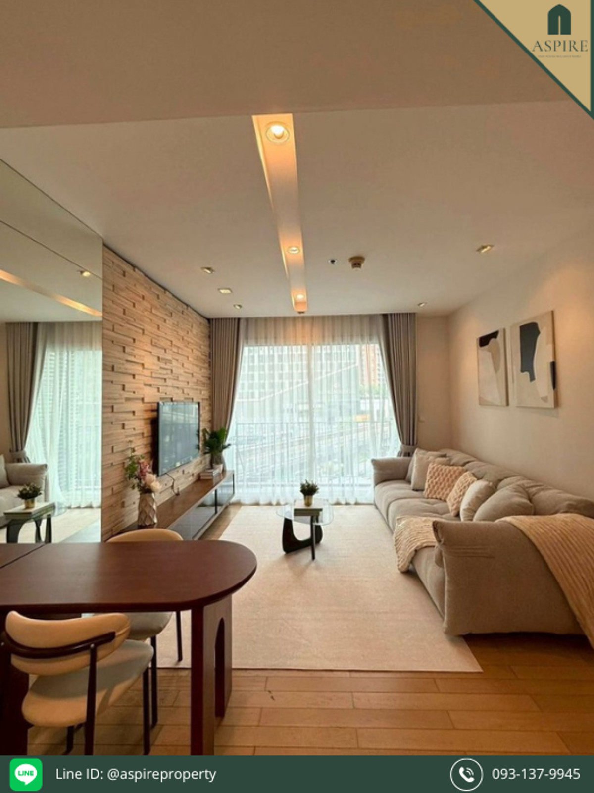 [For Sale with tenant] Siri at Sukhumvit, Thonglor, Corner Unit