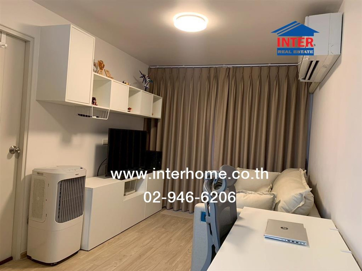Condominium 34.17 sq m. Yen Sabaidee Condo Lat Phrao 122, Soi Lat Phrao 126, Lat Phrao Road, Wang Thonglang District. Bangkok – รูปที่ 3
