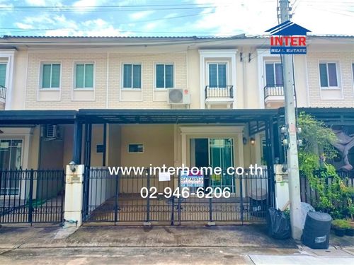 ทาวน์เฮ้าส์ 2 ชั้น 16.1 ตร.ว. หมู่บ้านพฤกษาวิลล์113 ติวานนท์-รังสิต ซอยข้างโรงพยาบาลกรุงสยามเซนต์คาร์ลอส ถนนติวานนท์ เมืองปทุมธานี ปทุมธานี